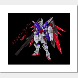 Destiny Gundam Spec II Posters and Art